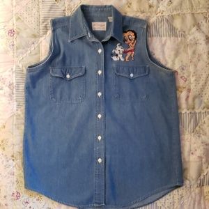 Sage Collection Blue Jean Betty Boop